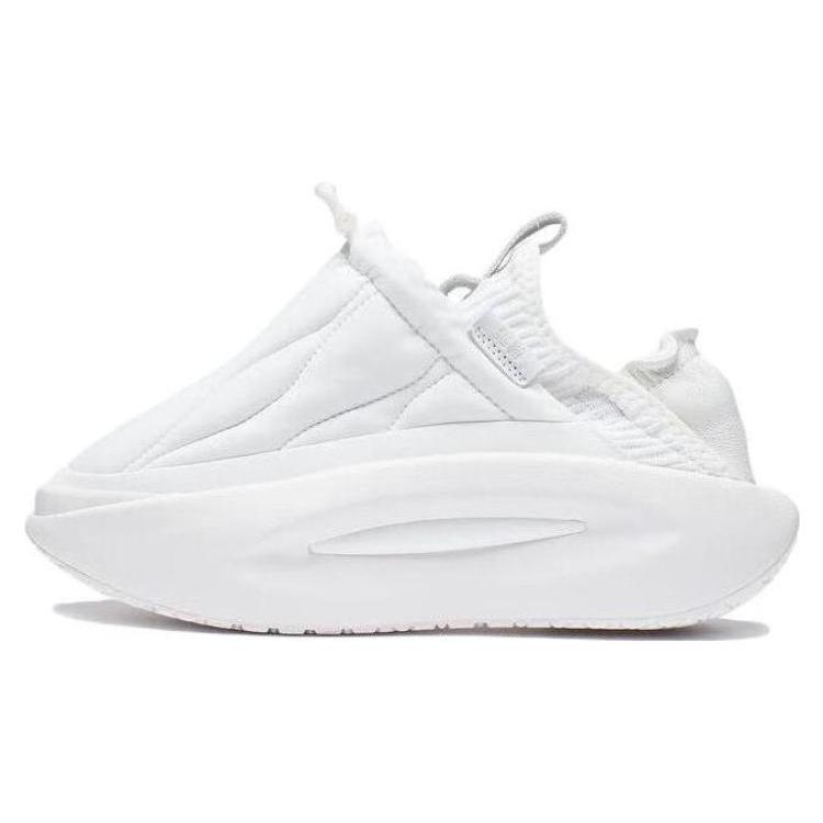 

new LiNing Cloud Travel Fluffy Cushioned Anti Slip And Wear Resistant Lightweight Low Top Sports Casual Shoes Women s Ecru 37.5