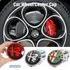 2026 Heißer Alfa Romeo 4 Stück 60mm Felgendeckel Nabenkappe Abzeichen Emblem Aufkleber Autozubehör Für Alfa Romeo 4C 159 166 Spider G