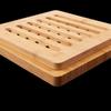 Home Kitchen Non-Slip Natural Heat Resistant Pan Stand Insulation Mat Dishes Holder Pot Trivet