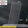 304 Edelstahl Rechteck Quadrat BBQ Netz Gitter Grill Antihaft Backmatte Outdoor Grillteil Roste Heißluftfritteuse Gitter Kochen