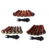 Cocobolo Holz Gitarre Bridge Pins Gitarre Feste Saitennägel Gitarre Ersatzteil Gitarre Saitennägel Holz Textur