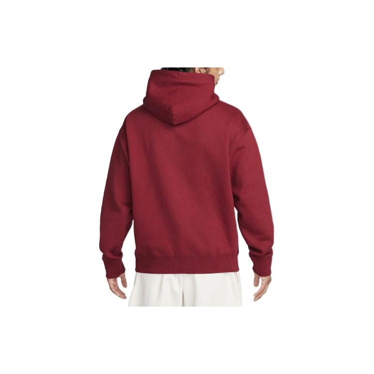 Nike Felpa con cappuccio e logo Swoosh singolo in pile Nikelab Pullover DX1355-677