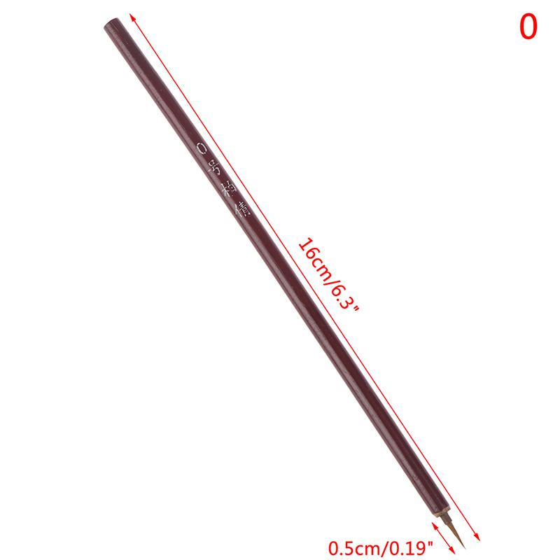 

Инструменты для ногтей Бамбуковая ручка Кисти для рисования ногтей Кисти для подводки ногтей Ручка Macinure as the picture