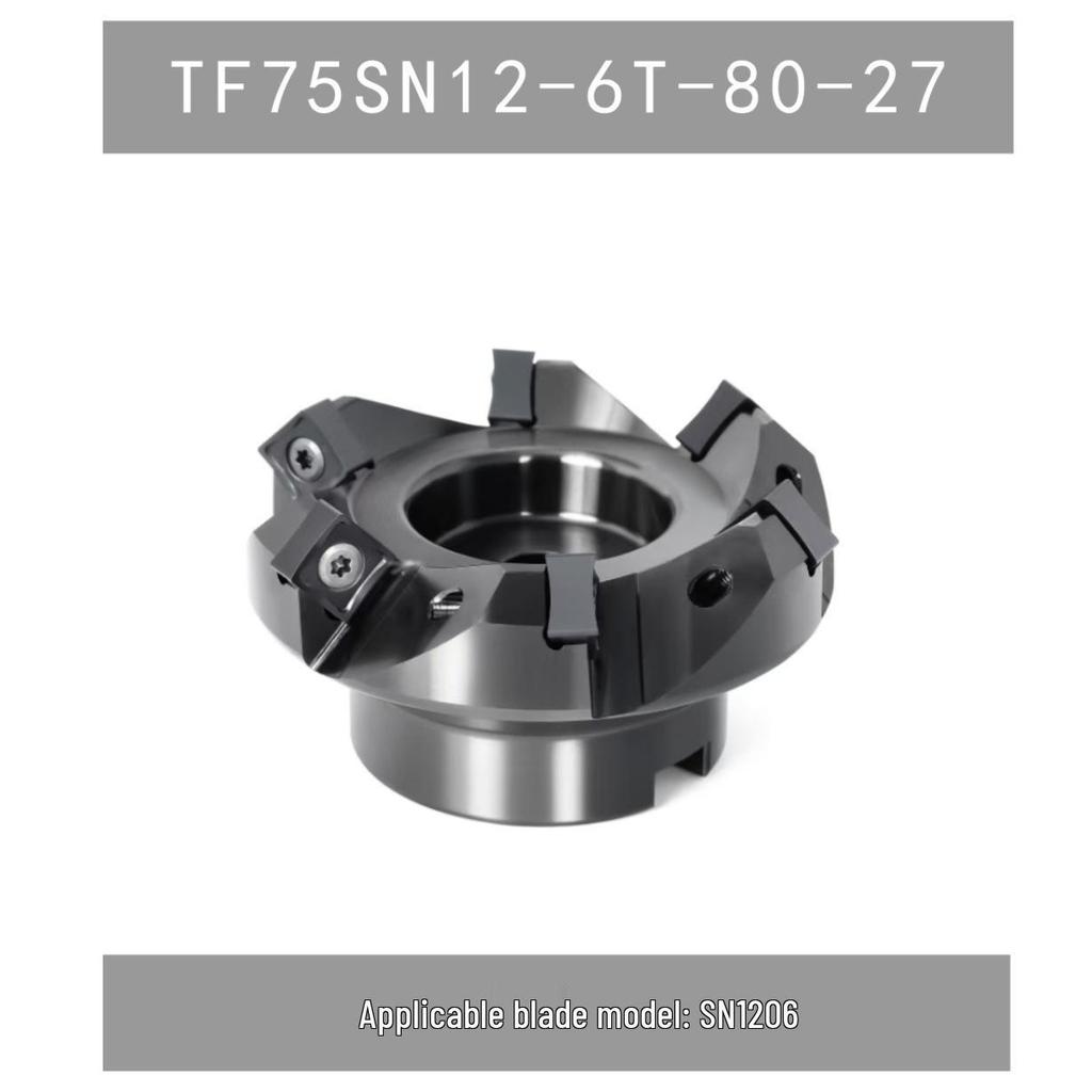 Face Mill Cutter Head: SNMU1206XTN, SNMX1205 AN, SNEU1206ZNEN (45°, 75°, 88°)