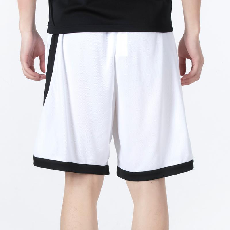 Nike Letter Logo Embroidered Swoosh Solid Color Casual Crew Neck Short Sleeve T-Shirt Quick-Dry Large Logo Basketball Shorts Set AR4999-101+DH6764-100