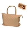 Blanc Camera Bag Tote Bag M with Camera Inner Box, Quilted, Large, 12L, Beige, VE-3592