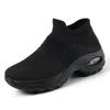 Women's Shoes Breathable Women's Sneakers Comfortable Thick Soled Tennis Sliding Sleeve Walking Shoes Anti Slip Running Shoes