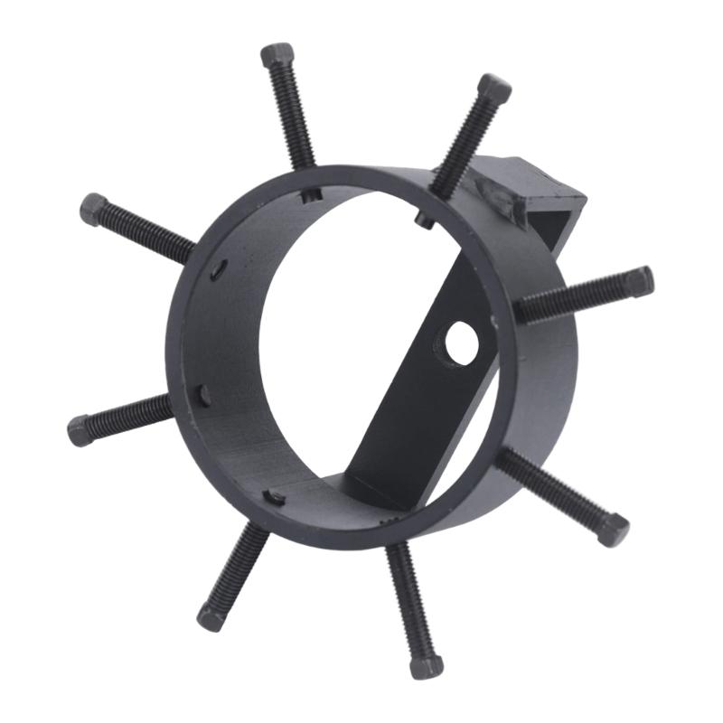 3.7inch Vehicle CV Axles Shaft Removal Tool Head with Adjustable Screw Engagement, Steel Collar and Threaded Connection for Matching Pulling Equipment