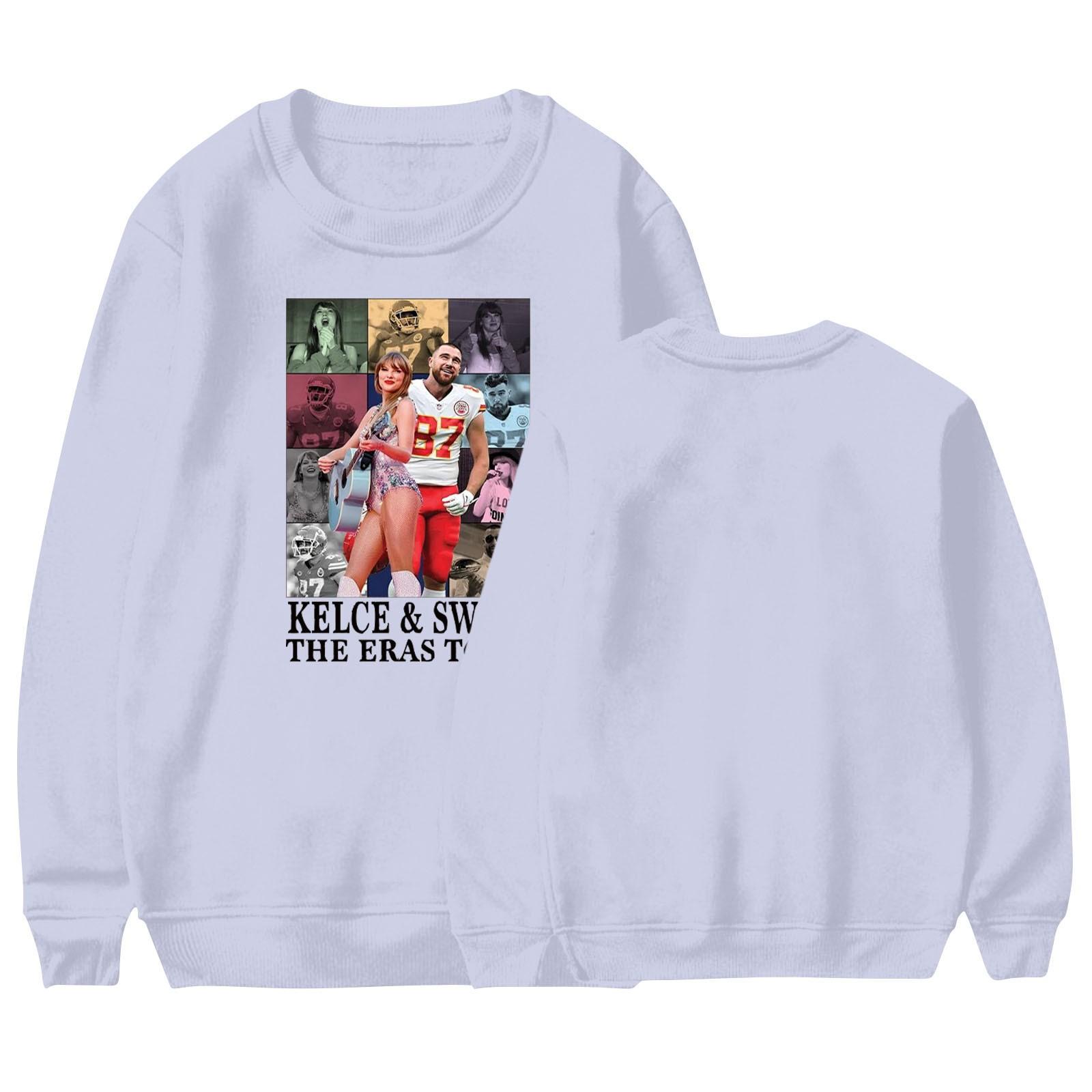 Women s Fashion Daily Versatile Casual Crewneck Sweatshirts Daily Long Sleeve Patchwork Top Sweatshirts S