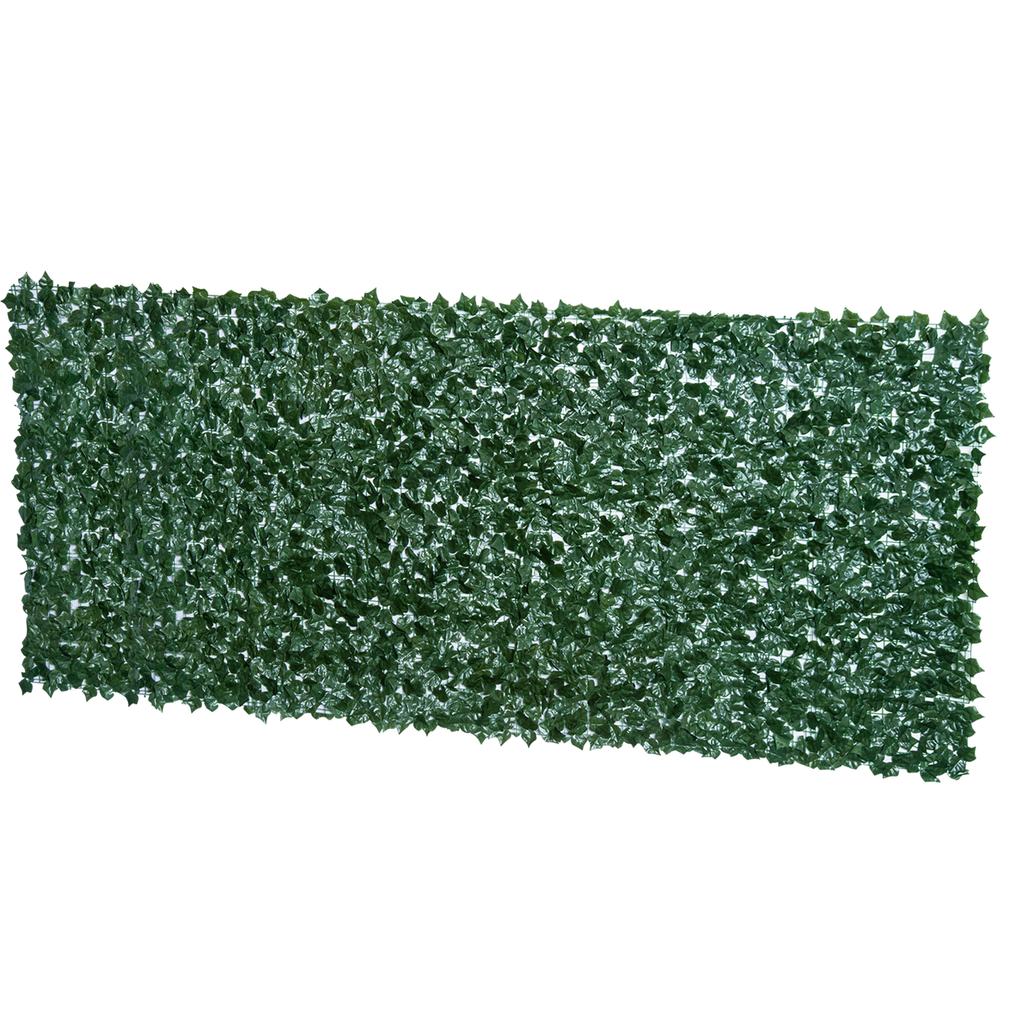 Artificial Hedge Privacy Screen, UV Protected Privacy Screen, Green Balcony Privacy Screens, Fence Privacy Mesh with Leaves, Hedge Fence, 300 x 150 cm