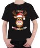 FROHE WEIHNACHTEN Rentier Weihnachtsmütze Lustig Kinder Geschenk Unisex Kinder T