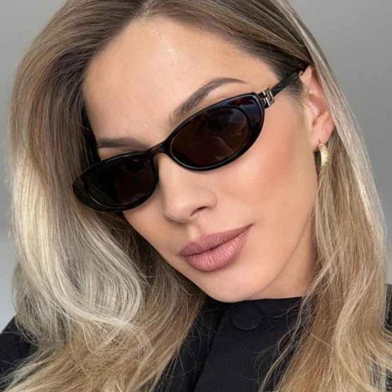 New Vintage Trend Cat Eye Sunglasses Women Men Small Frame Fashion Sun Glasses Travel Driving Shopping Male Female Glasses Uv400