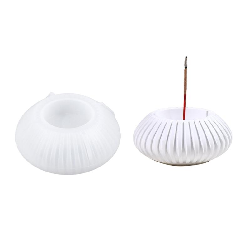 

Creative Incenses Holder Mold Candle Holder Mold Storage Box Mold Handmade Supplies Suitable for Making Candle Stand 1