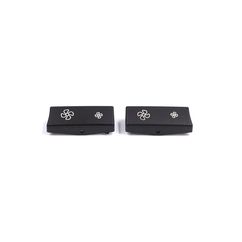 BDP608 2 Pièces Chauffage Climatisation Commande Climatisation 9233635; 9233644; 9229602; Couvercle de bouton pour Série 5 F10 F11 F01