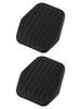 Car Brake Brake Clutch Cover Replacement 2pcs Black Rubber
