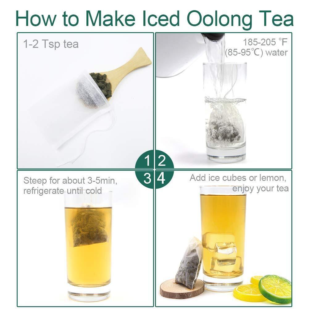 2023 FullChea Женьшеневый Улун Чай Императорский Женьшеневый Чай Натуральный 4 унции / — фото 5