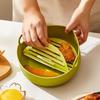 Silicone Air Fryer Tray Round/Square Siliocne Air Fryer Bowl for Air Fryer X3UC