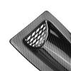 AUTO Universal Air Intake Cover Engine Hood Vent Louvers Air Scoop Bonnet Front Vent Grille Carbon Fiber Look Auto Parts