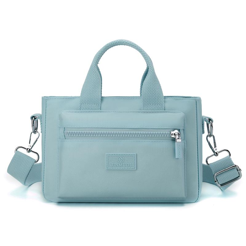 Waterproof Nylon Shoulder Bag Women's Multi-Compartment Mobile Phone Bag Handbag Crossbody Bag