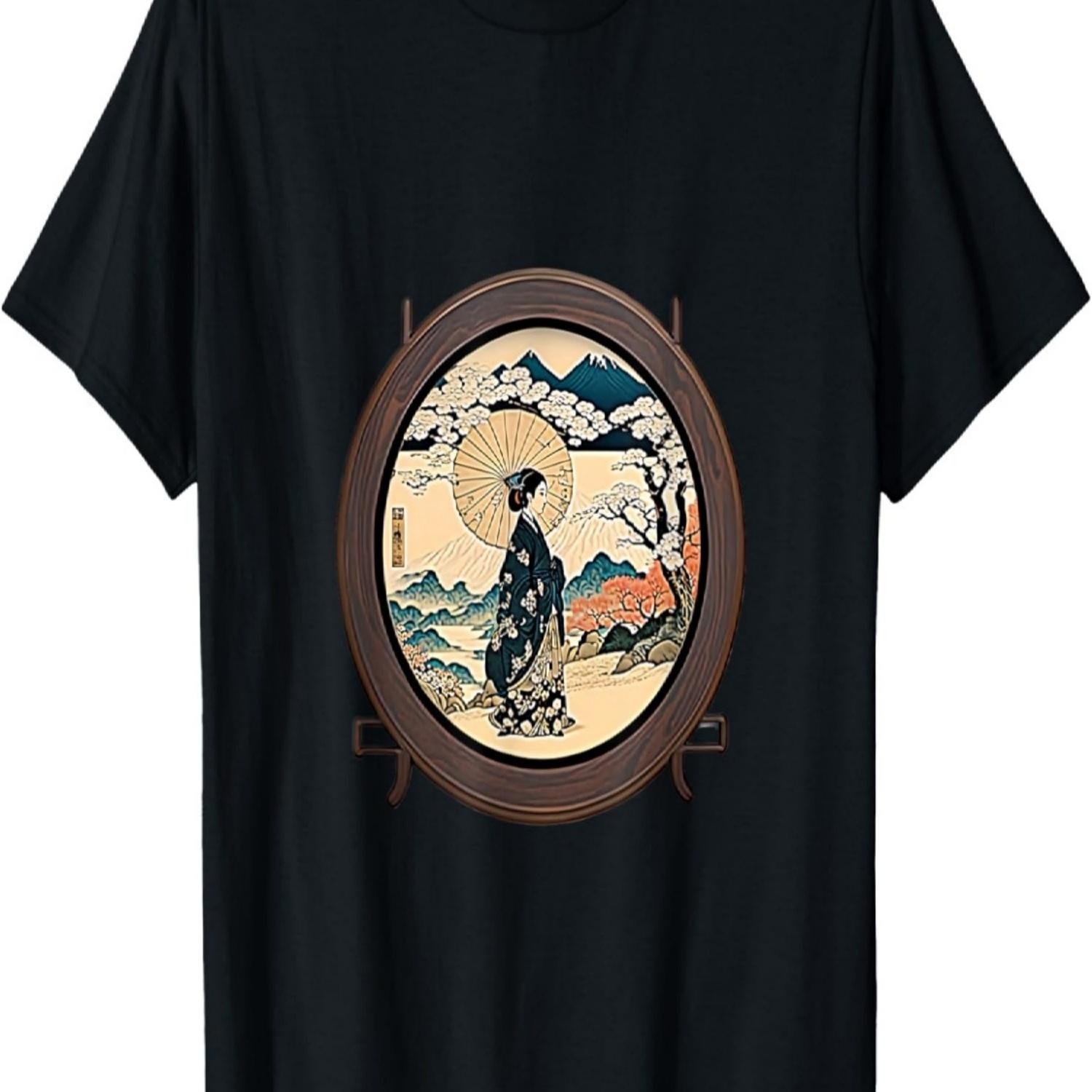 Sakura Castle Dreams Lady Beautiful Cherry Blossom T-Shirt S чёрный