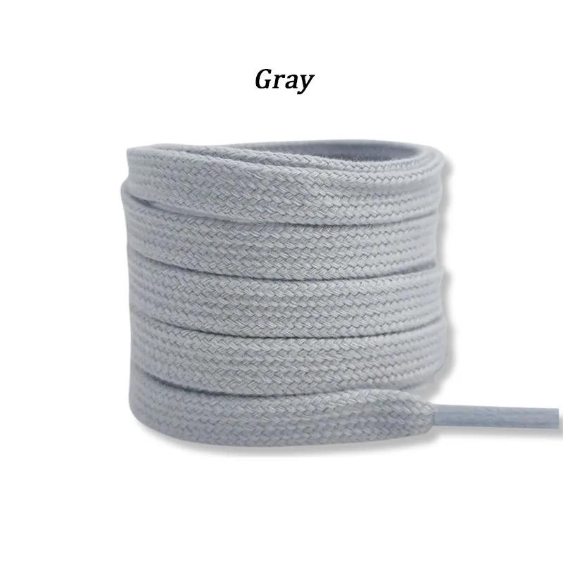 1Pair Cotton Shoelaces Tennis Sneakers Shoe laces Canvas Casual Flat Shoelace 80/100/120/140/160CM Laces for Shoes Accesories