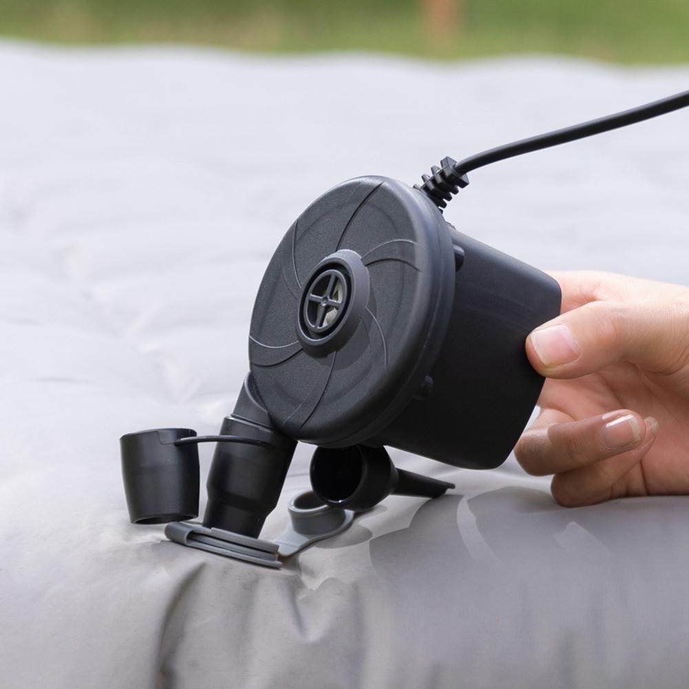 Inflatable Electric Air Pump Small Air Pump Household Inflation Pump European Plug Portable Quick for Car Home EU Plug
