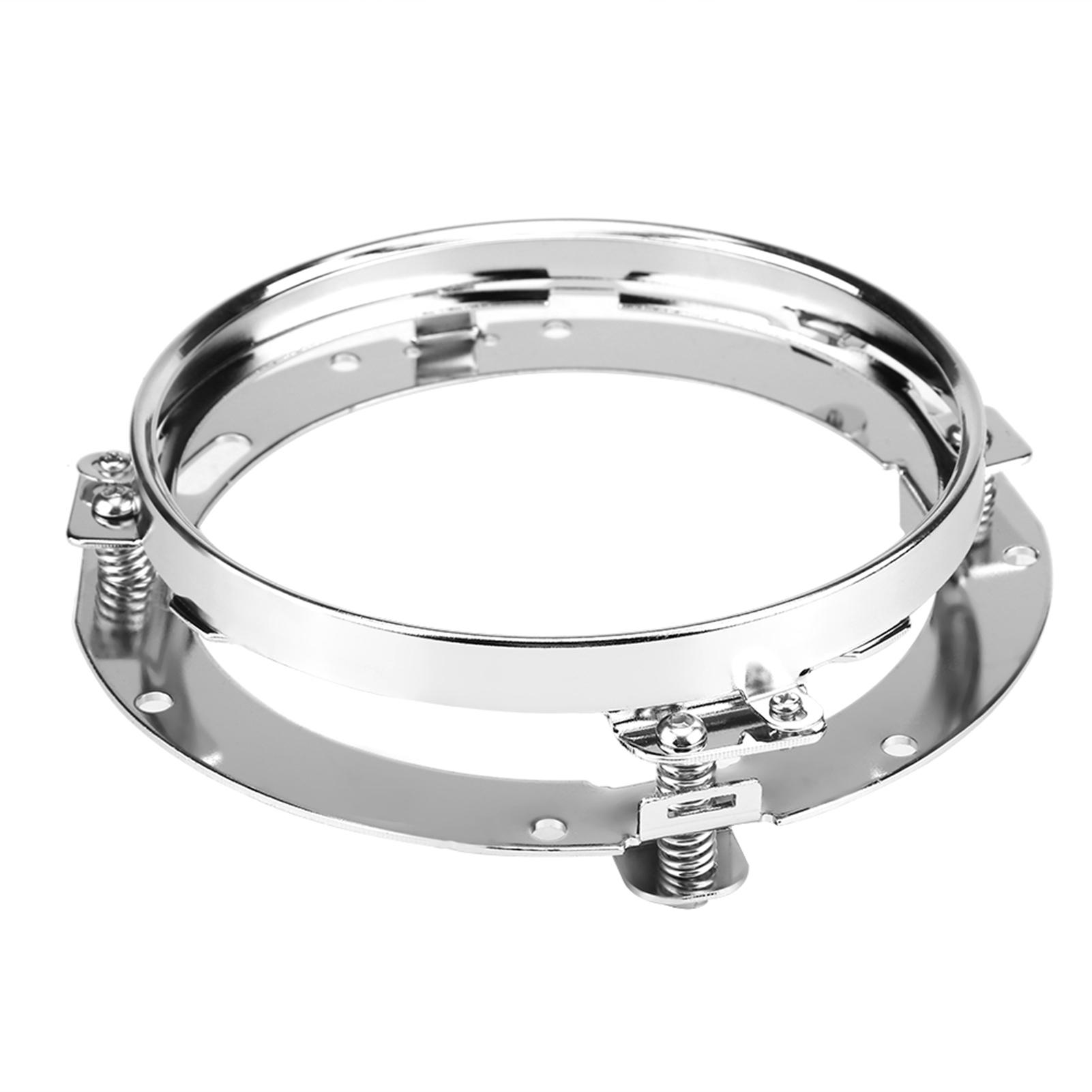 

7-дюймовое круглое светодиодное крепление для фары, кольцо, нержавеющий держатель для фары для Wrangler