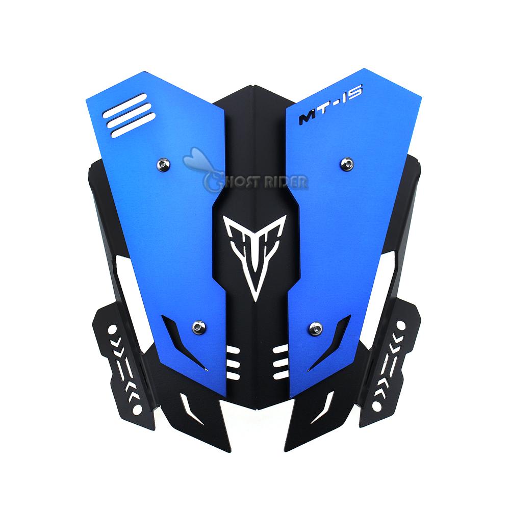 

Переднее ветровое стекло мотоцикла с ЧПУ, козырек, ветрозащитный экран, верхняя крышка для YAMAHA MT15