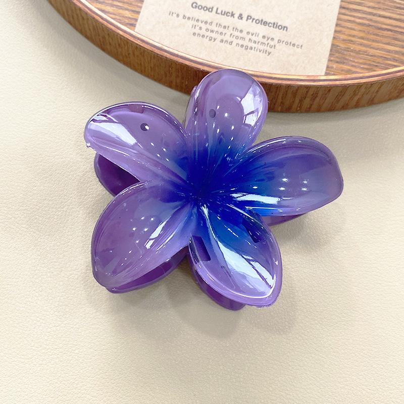 

Пляжный отдых в богемном стиле, заколки для волос с яйцом и цветком, большая заколка для волос с когтями для женщин, аксессуары для девочек