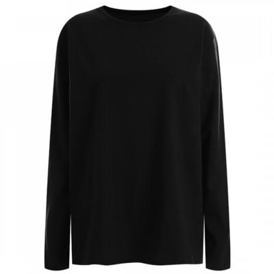 Shop   Women S 6color Round Neck Long Sleeve T ShirT Black Dai wSh 12129