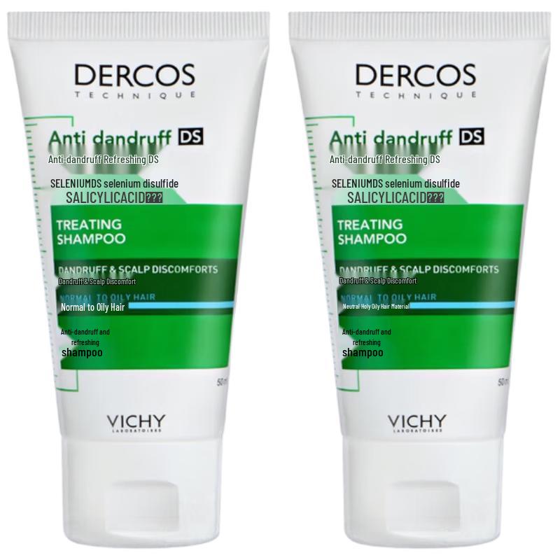 Vichy Dercos Очищающий шампунь против перхоти, двойная упаковка