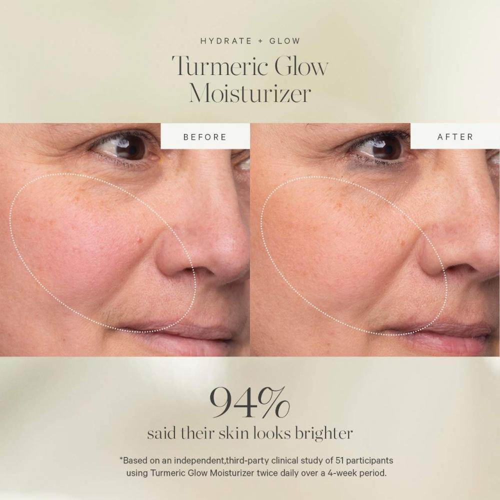 Kora Organics Mini Turmeric Glow Brightening Moisturizer 0.5 Oz   15 Ml 0.5 Oz   15 Ml