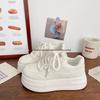 Women's Versatile Thick-Soled White Sneakers - 2025 Spring/Autumn Fashion