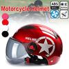Casca Motocicletă Scuter Bicicletă Față Deschisă Jumătate Șapcă Baseball Anti-UV Siguranță Cască Dură Cască Motocross Multiple Protecție