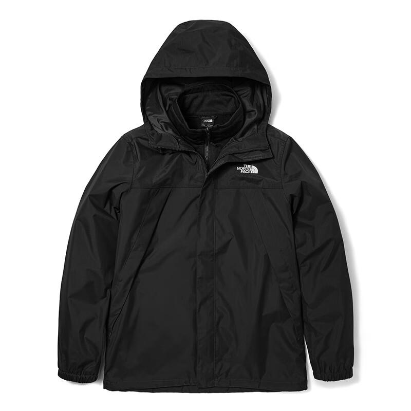 The North Face Urban Exploration FW22 Waterproof And Windproof To Keep Warm Windbreaker Jacket Men's Black NF0A7W7T-NY7