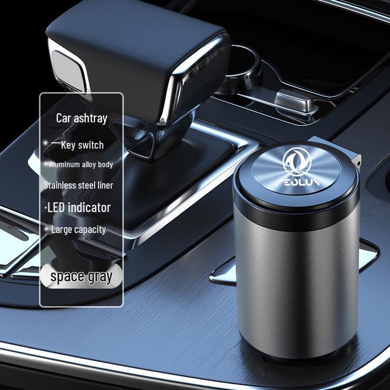 Dongfeng Fengshen L8/L7, Yixuan Haohan, AX7 Car Ashtray with Light - Creative Car Accessory