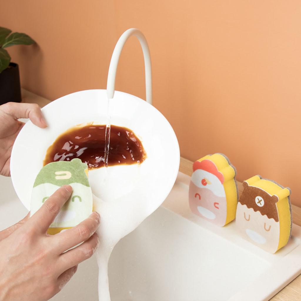 Creative Sponge Wipe Kitchen Dishwashing Cloth Hundred Cleaning Cloth Sponge