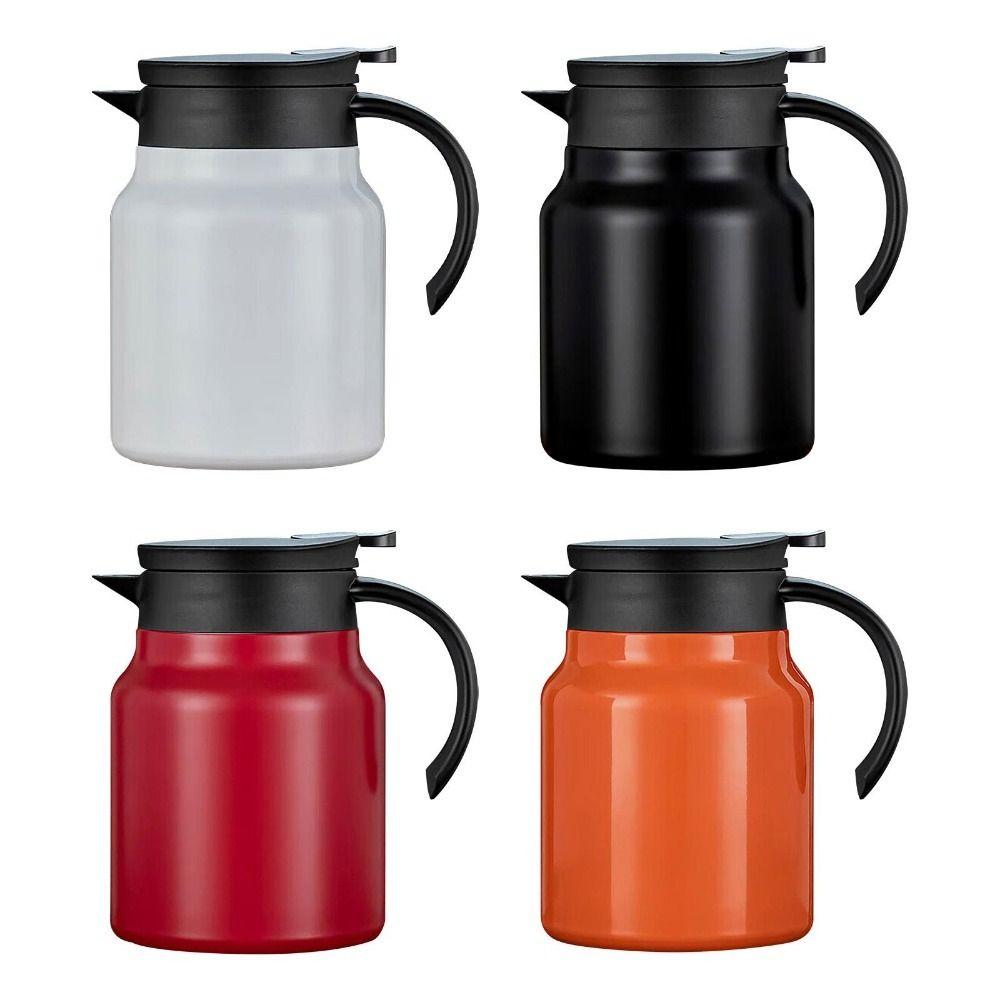 Nerezová separační konvička Velkokapacitní konvička na dušení Jednoduchá kávová konvička pro domácí použití