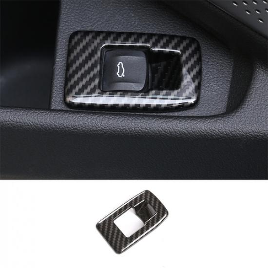 Tailgate Rear Door Button Carbon Fiber Cover Trim - For BMW 3-Series G20