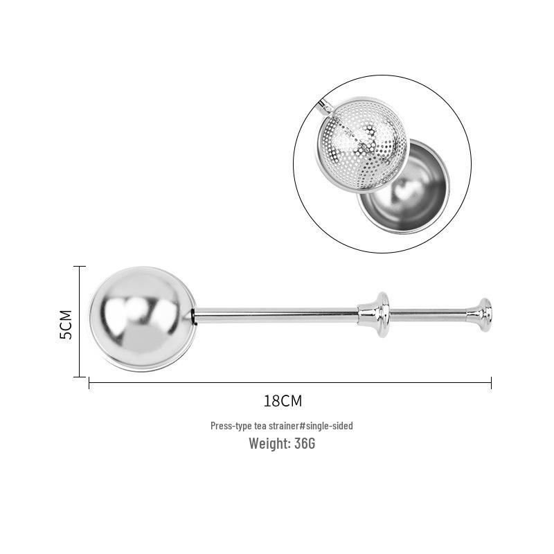 304 Stainless Steel Ball Tea Infuser & Telescopic Strainer