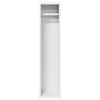 Bathroom Cabinet with Toilet Paper Holder White 20.5 X 20 X 90 Cm