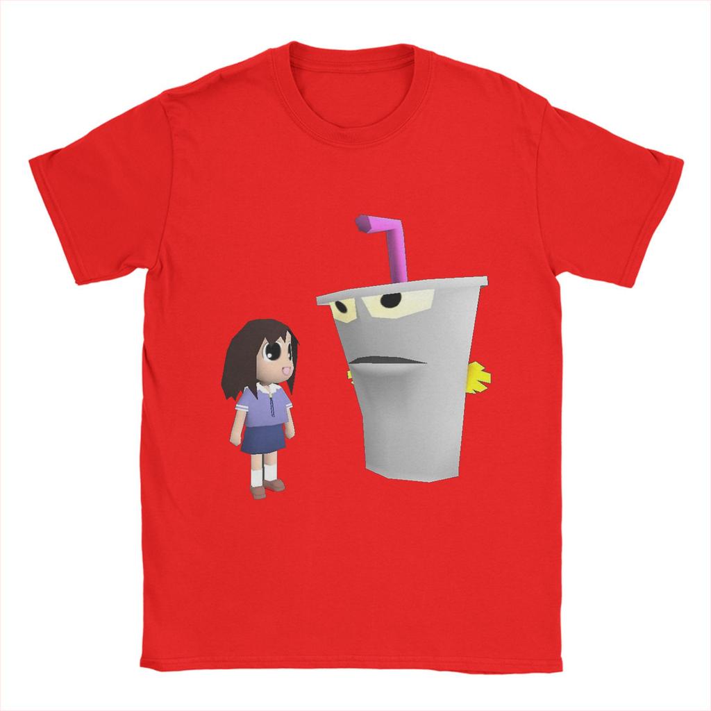 Ayumu Osaka   Azumanga Daioh  T-Shirt Sommer  Baumwoll-T-Shirts für Herren Freizeit Muster T-Shirt Kurzarm Streetwear Tees