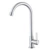 Brushed Stainless Steel Single Cold Kitchen Faucet
