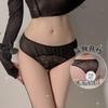 Women's Sheer Mesh Comfy Thong Briefs Set