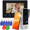 EURAVDP-90A3 DELTA Video Intercom + Black TUYA Monitor