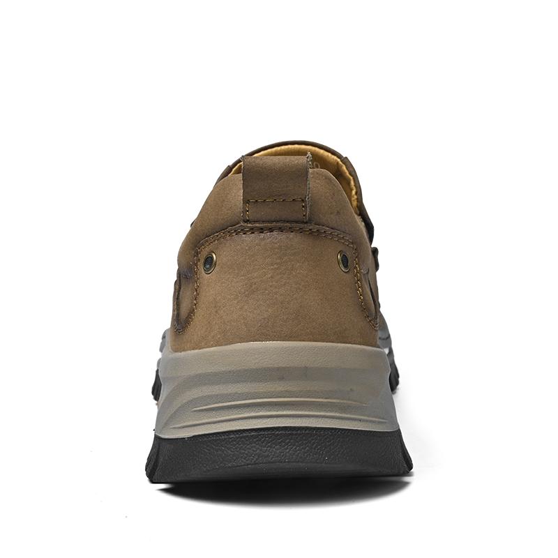 Handmade Shoes Genuine Leather Casual Shoe for Men Flat Platform Walking Outdoor Footwear Loafers