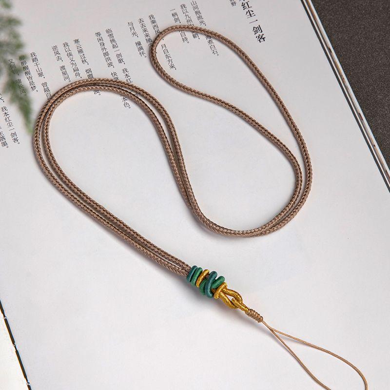 Artistic Knitted Phone Lanyard - Versatile Neck, Wrist & Chain Design