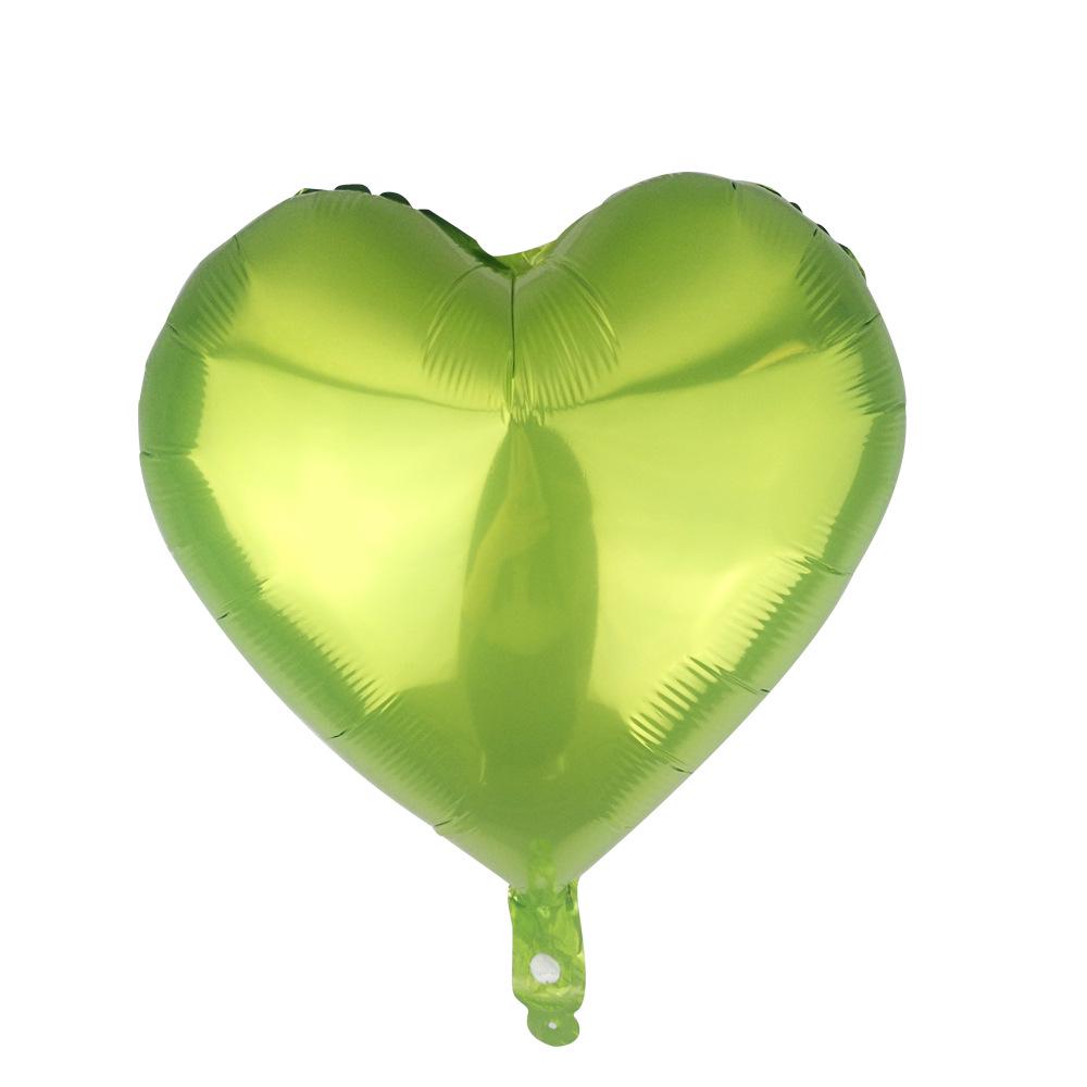 Heart-shaped Aluminum Foil Balloon - 18-inch Valentine's Day Confession Balloon
