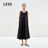 LESS 2025 Summer A-line Sleeveless Dress
