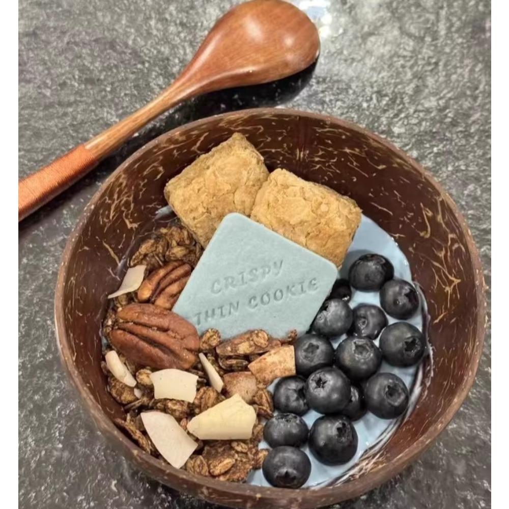 Coconut shell bowl, natural, Hainan, creative, Vietnamese old coconut shell bowl spoon set, dried fruit candle bowl